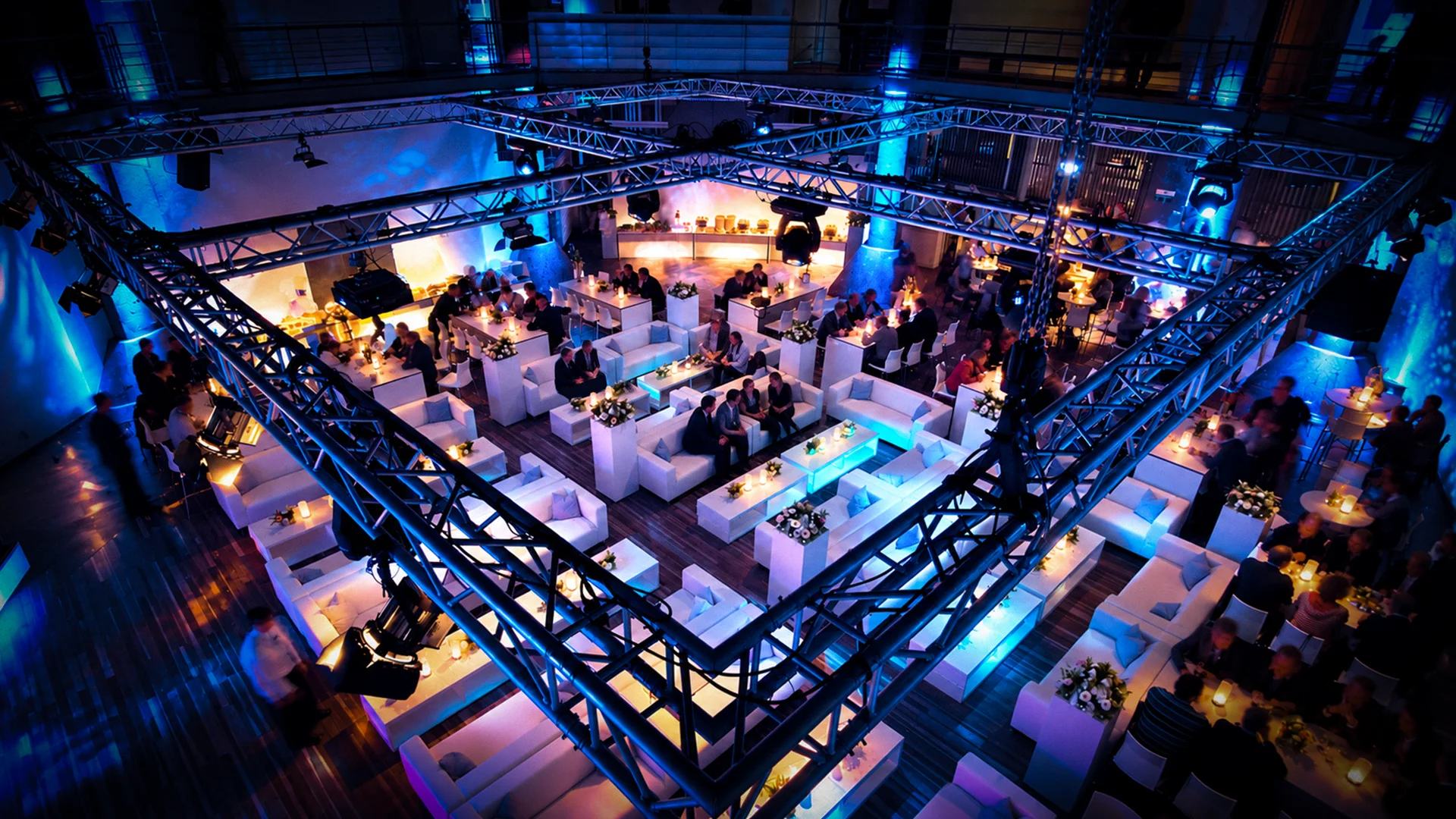 Get-together in der Lounge im OKTOGON auf Zollverein